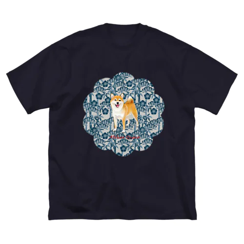 柴犬（松竹梅）Ⅲ ビッグシルエットTシャツ