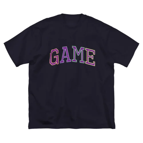 ゲームカレッジ ビッグシルエットTシャツ