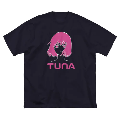 TUNAピンク Big T-Shirt