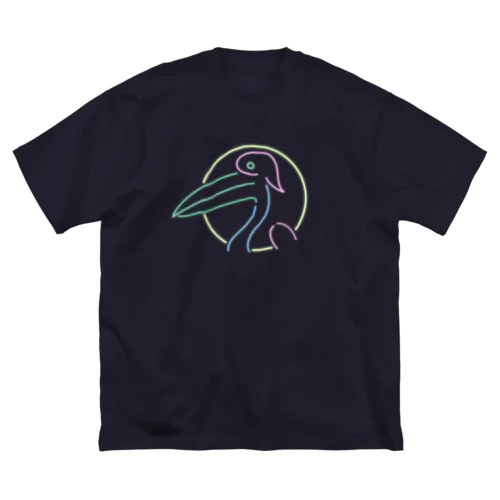 ペリカン  Pelican 80's neon ビッグシルエットTシャツ