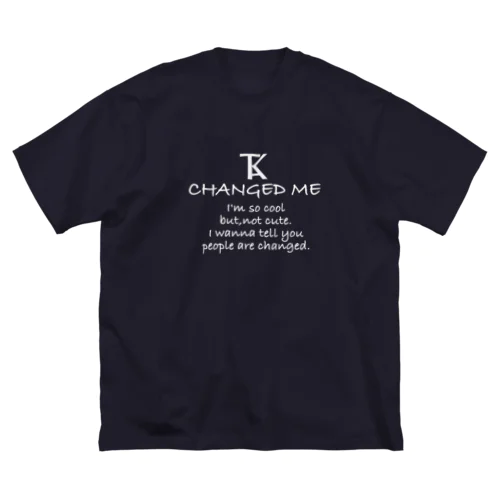 CHANGED ME ビッグシルエットTシャツ