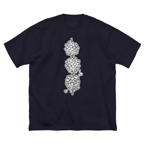 ほやのみずあげ（両面） ビッグシルエットTシャツ