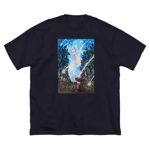 星降る夜の物語 ビッグシルエットTシャツ