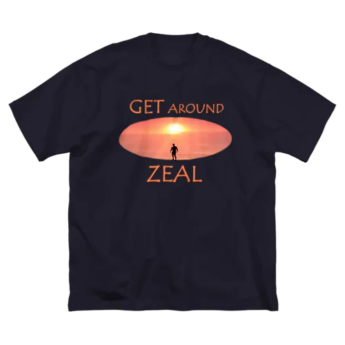 GET AROUND　【ZEAL】 ビッグシルエットTシャツ