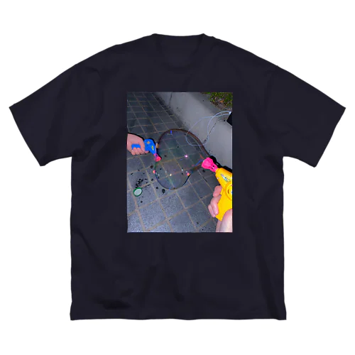 シャボン玉 Big T-Shirt