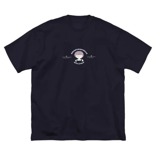 AKANUKENAI GIRL（濃い色） ビッグシルエットTシャツ