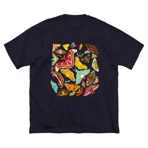 日本の蛾 ビッグシルエットTシャツ