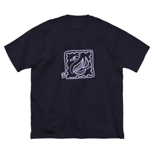 小切手風 ビッグシルエットTシャツ