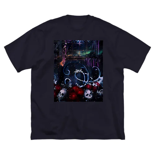 (縦長)Dark Gothic Big T-Shirt