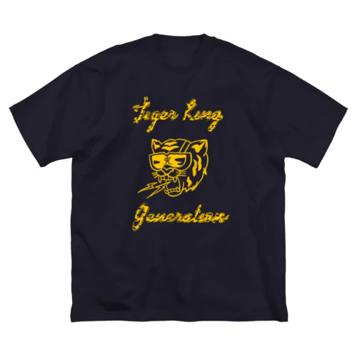 tiger king generation ビッグシルエットTシャツ