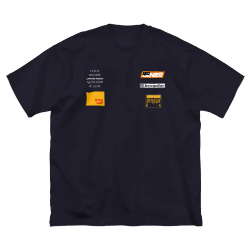 "IR-120/R46" ビッグシルエットTシャツ