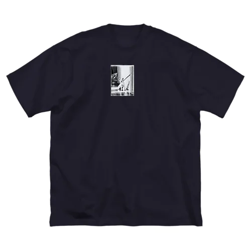 TEN’s  relax 2 front Big “ふてくされ”logo series ビッグシルエットTシャツ