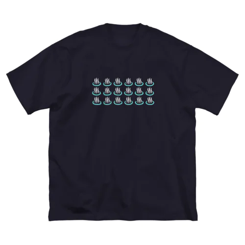 温泉記号① ビッグシルエットTシャツ