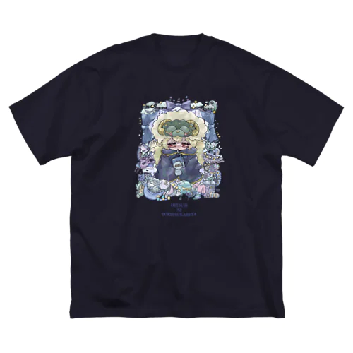 ひつじにとりつかれた。 ビッグシルエットTシャツ