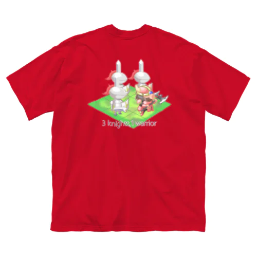 3 knights,1 warrior(English ver.) Big T-Shirt