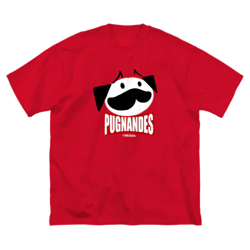 PUGNANDES～プリングルズ風パロディ・デザイン～ ビッグシルエットTシャツ