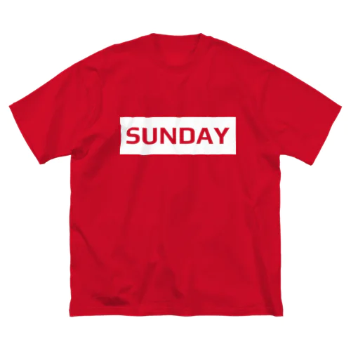 SUNDAY ビッグシルエットTシャツ