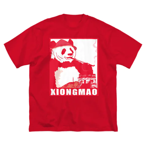 煙管パンダ Big T-Shirt