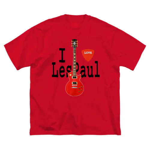 I LOVE LesPaul ビッグシルエットTシャツ