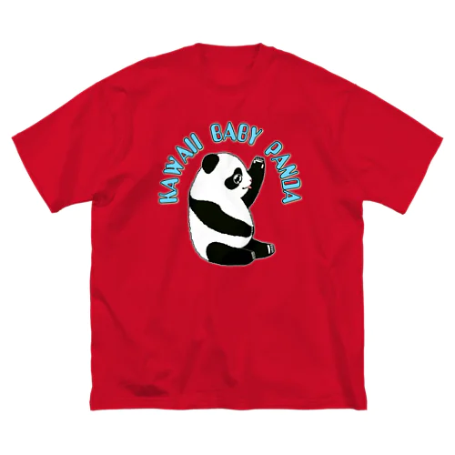 Kawaii Baby Panda ビッグシルエットTシャツ