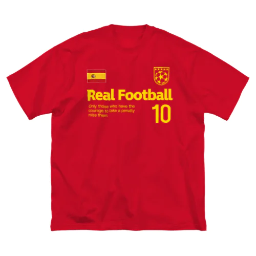 リアルフットボール スペイン ビッグシルエットTシャツ