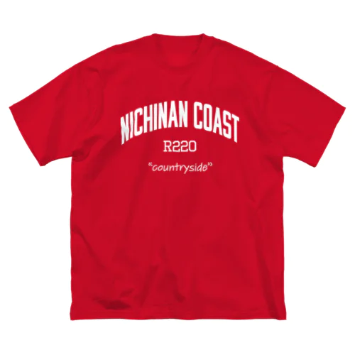 日南海岸　Nichinan Coast WHITE ビッグシルエットTシャツ