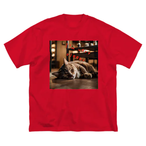 眠たい猫 Big T-Shirt