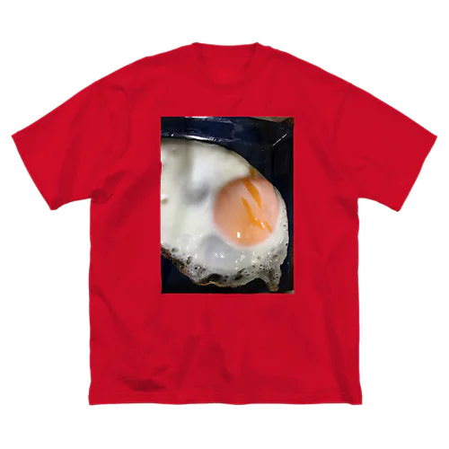 目玉焼き星人 ビッグシルエットTシャツ