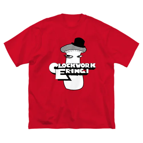  CLOCKWORK ERINGI/Monochromatic ビッグシルエットTシャツ