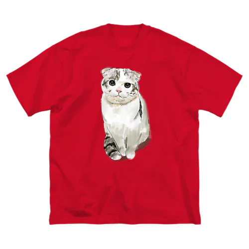 猫のニノ ビッグシルエットTシャツ