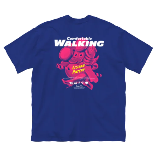 Comfortable WALKING ー LILLIAN PATCHY ー ビッグシルエットTシャツ