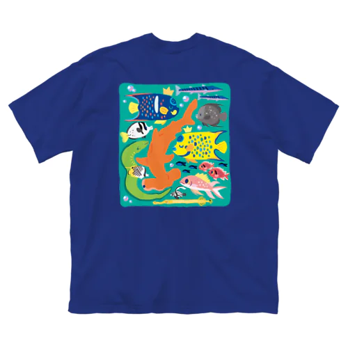 キング&クイーンエンゼルフィッシュ Big T-Shirt