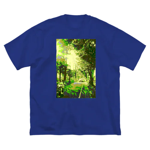 木漏れ日の道 Big T-Shirt