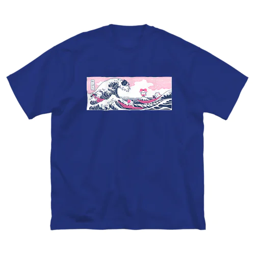 ほくさい風ねこぱんつ ビッグシルエットTシャツ