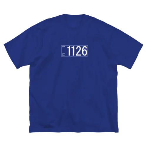 1126(ホワイト) ビッグシルエットTシャツ