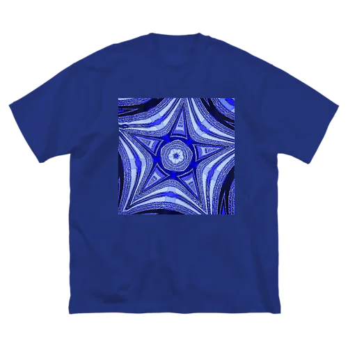 Blue Star ビッグシルエットTシャツ