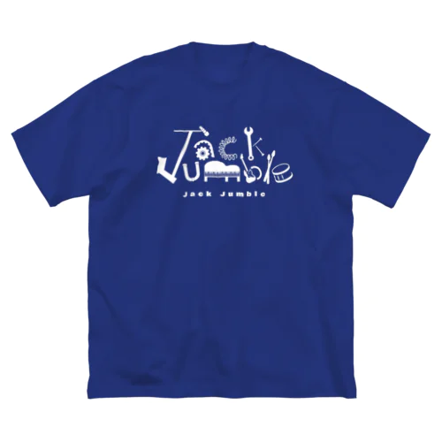 Jack Jumble【white】 ビッグシルエットTシャツ