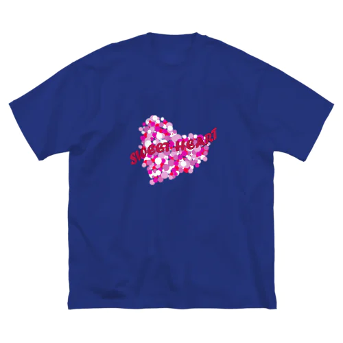 スイートハート　ピンク Big T-Shirt