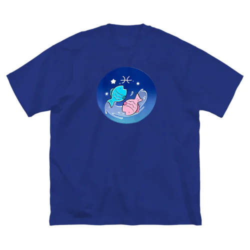 魚座 ビッグシルエットTシャツ