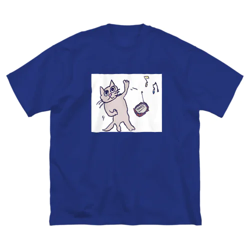 ダンシング★キャット ビッグシルエットTシャツ