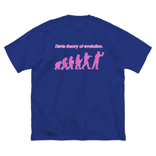 ダーツ進化論 Big T-Shirt