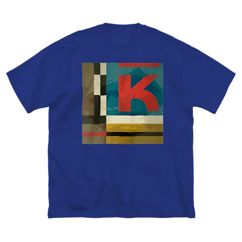 VsKN - K ビッグシルエットTシャツ