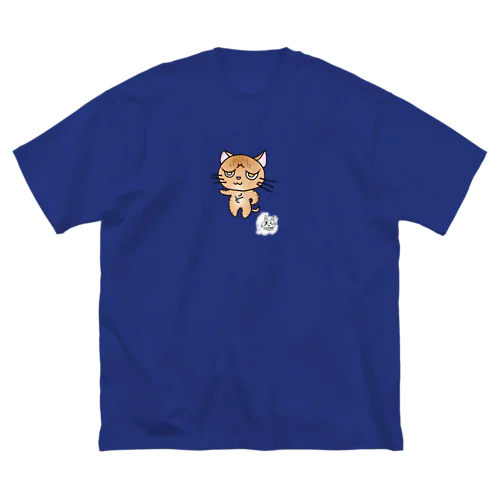 うちのネコ　ちゃトラ ビッグシルエットTシャツ