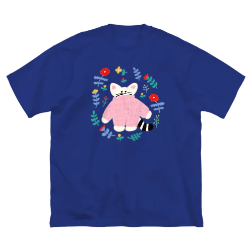 flower cat Big T-Shirt