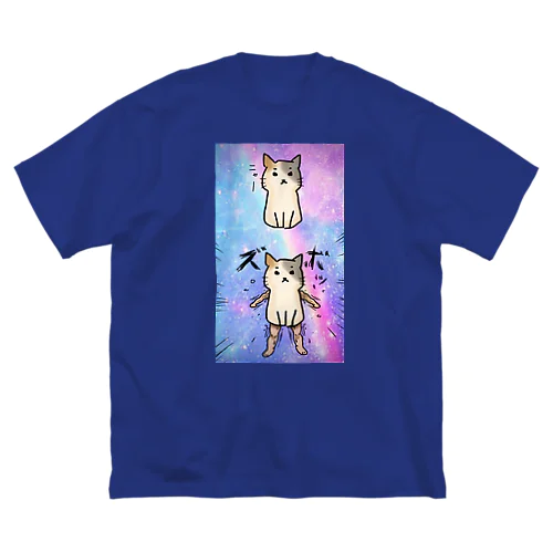 ズボねこ Big T-Shirt