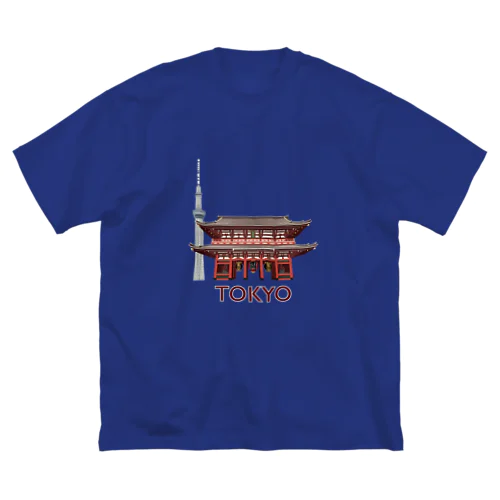 東京 浅草 ビッグシルエットTシャツ