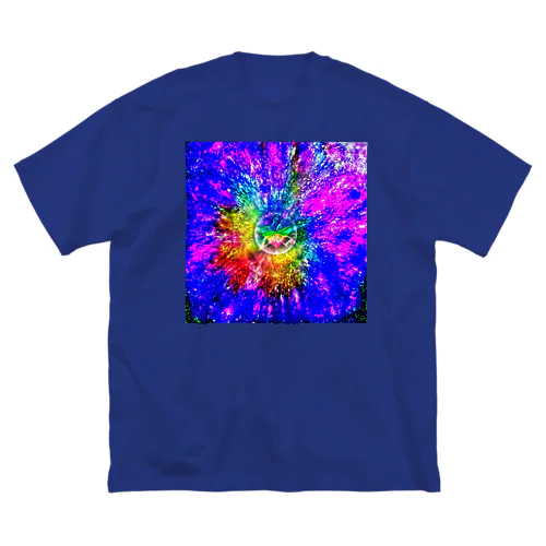 ネオン🌈 ビッグシルエットTシャツ