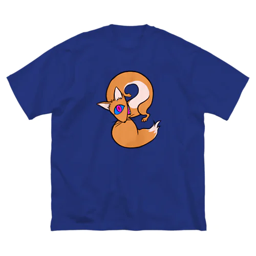 単眼管狐ﾁｬﾝ ビッグシルエットTシャツ