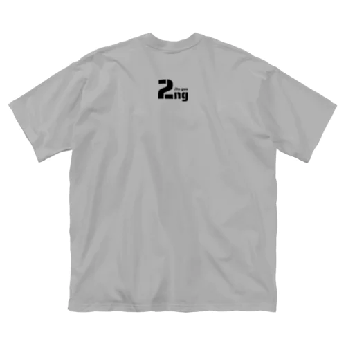 2NG logo ビッグシルエットTシャツ