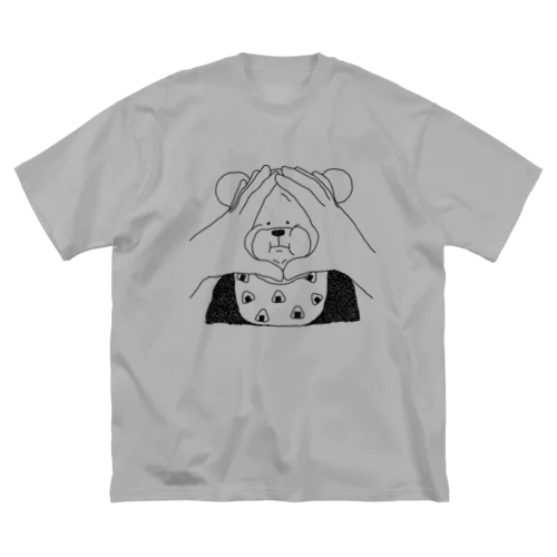 おにぎりクマ ビッグシルエットTシャツ